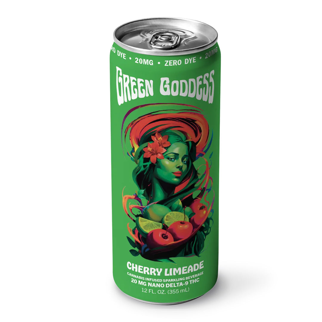 Green Goddess - Cannabis Infused Sparkling Beverage - 20mg THC