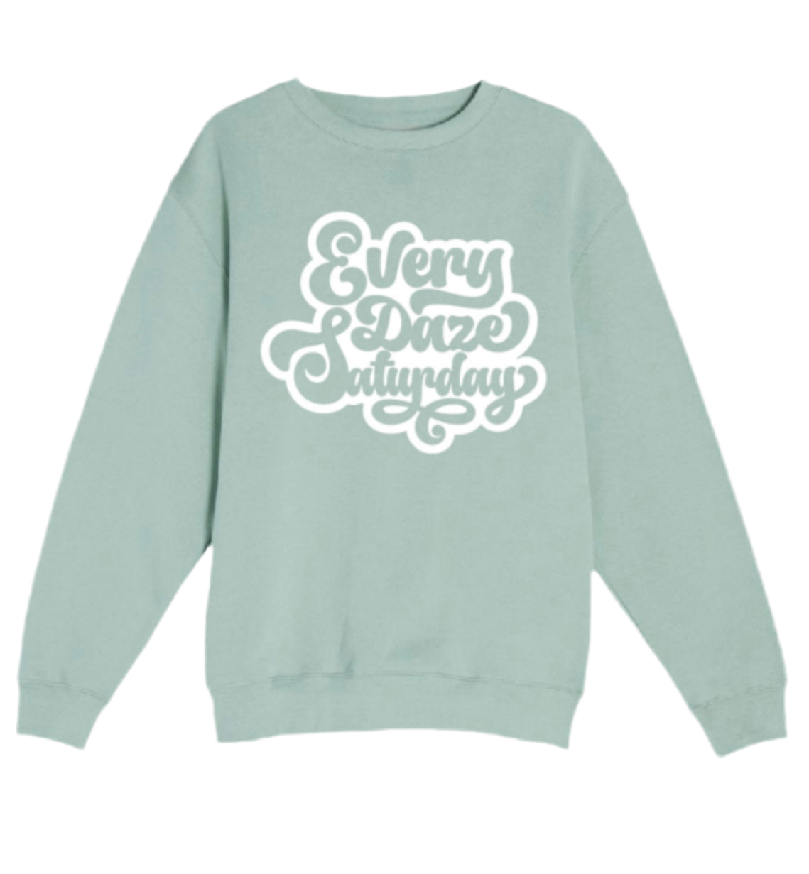 Crewneck Sweater - White Logo