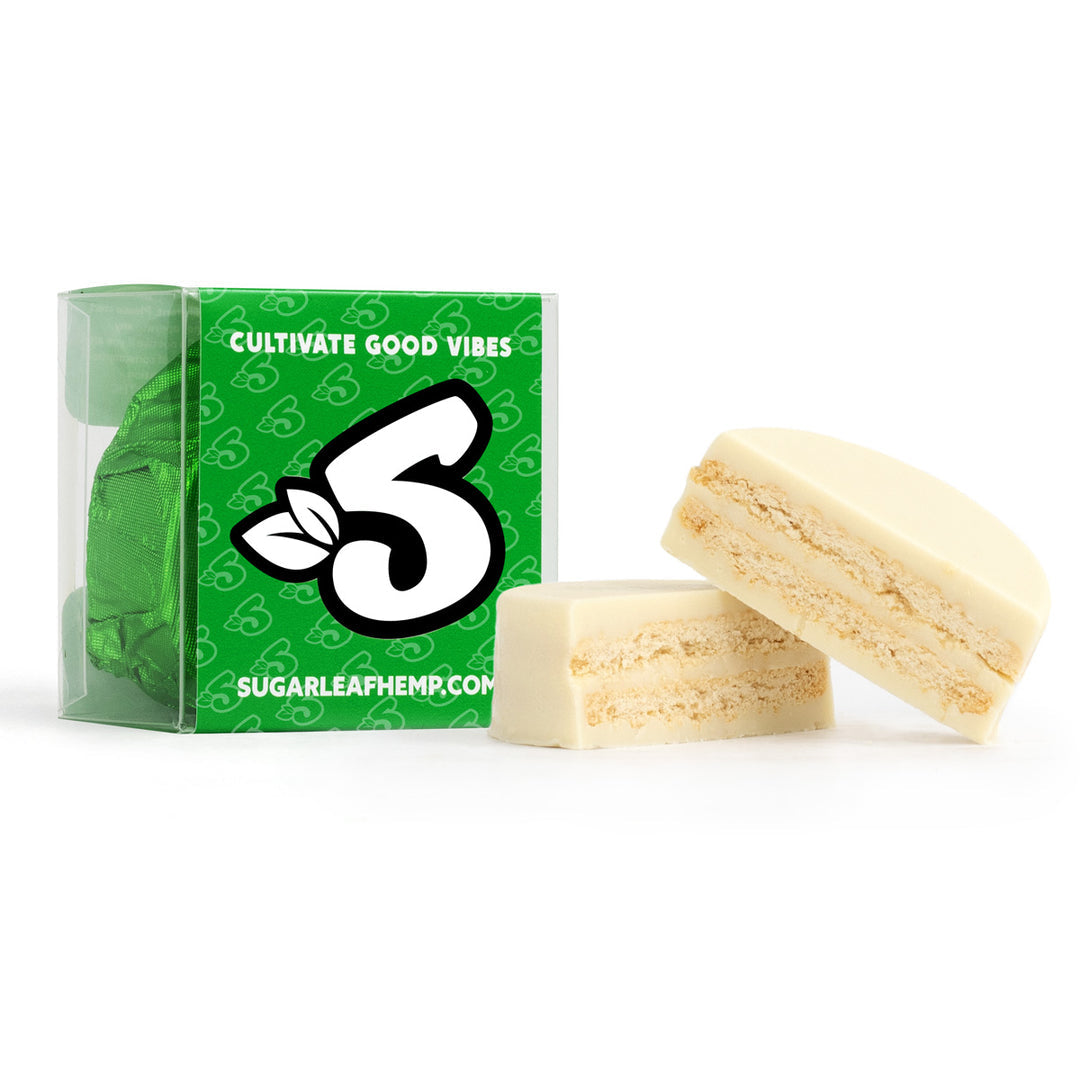 Sugarleaf - Chocolate Dipped Cookie - 100mg THC