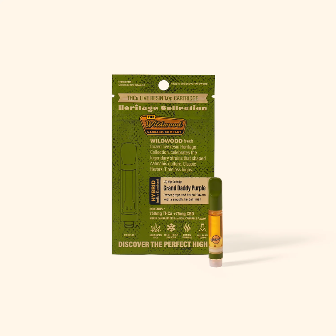 Wildwood - THCa Heritage Live Resin Cartridge - 1g