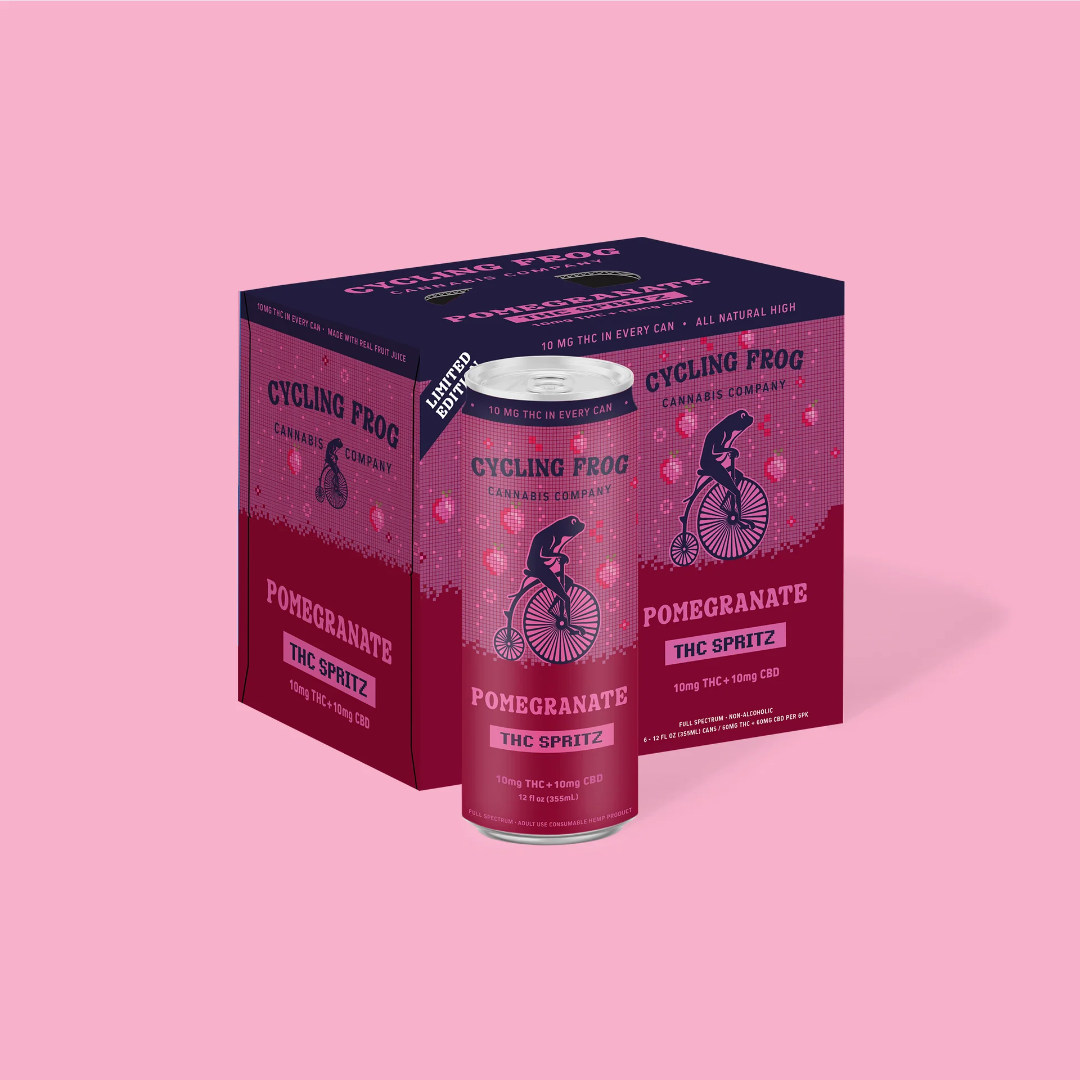Cycling Frog - THC Seltzer - 10mg THC:CBD