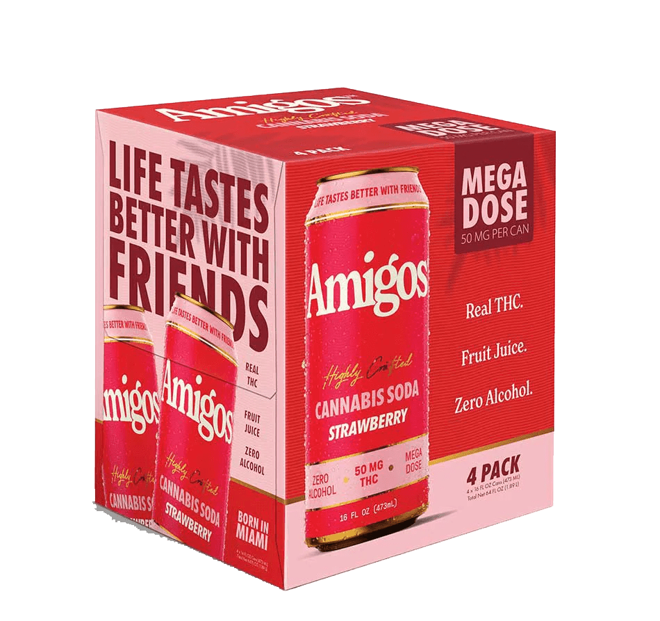 Amigos - Cannabis Soda - 50mg