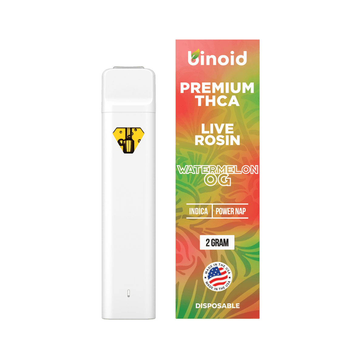 Binoid - Live Rosin Disposable Vape - 2g