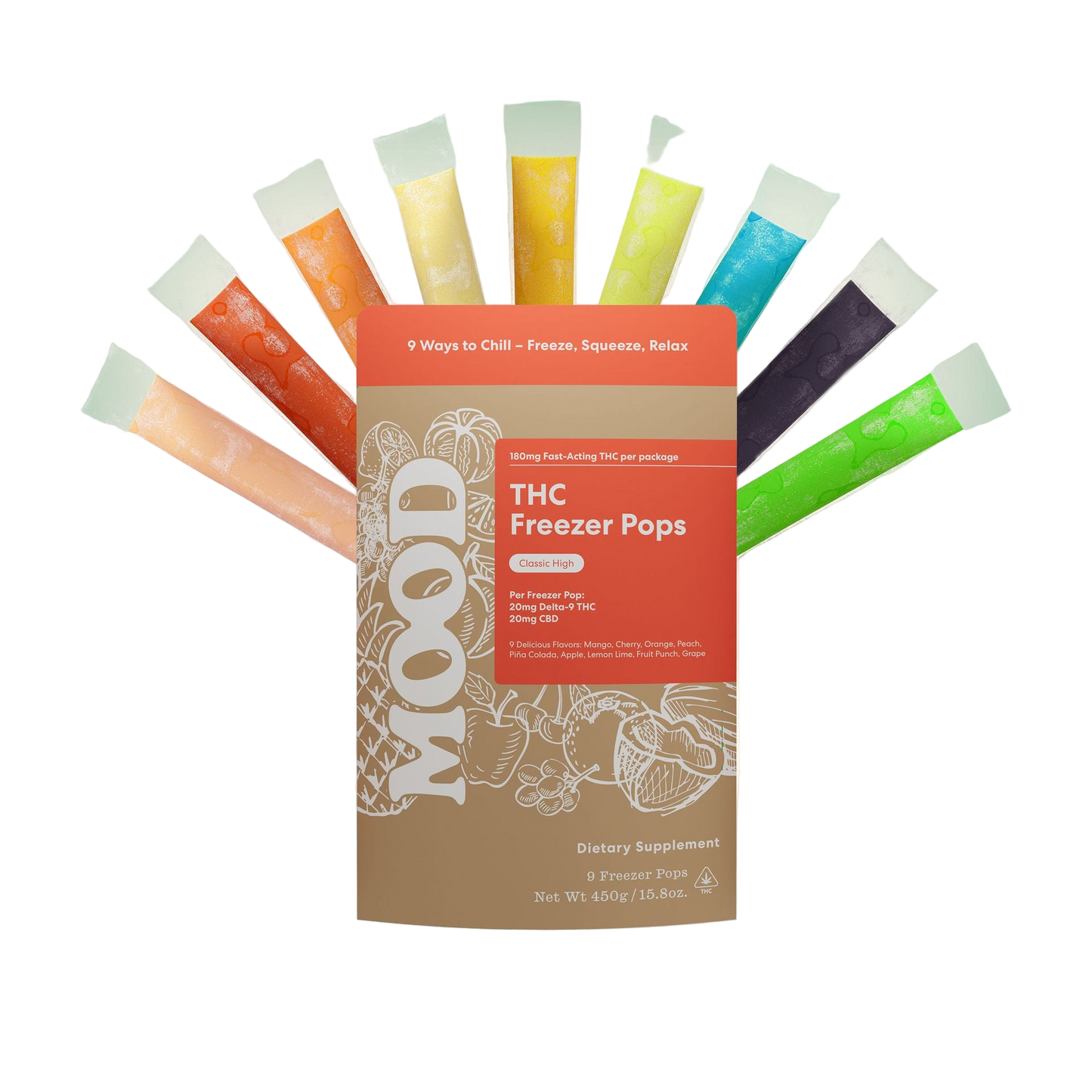 Mood - THC Freezer Pops