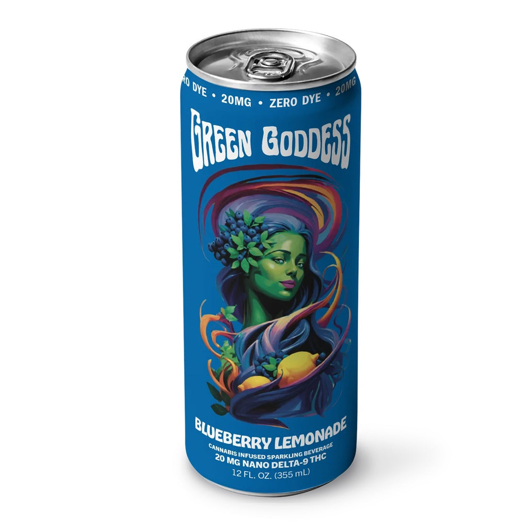 Green Goddess - Cannabis Infused Sparkling Beverage - 20mg THC