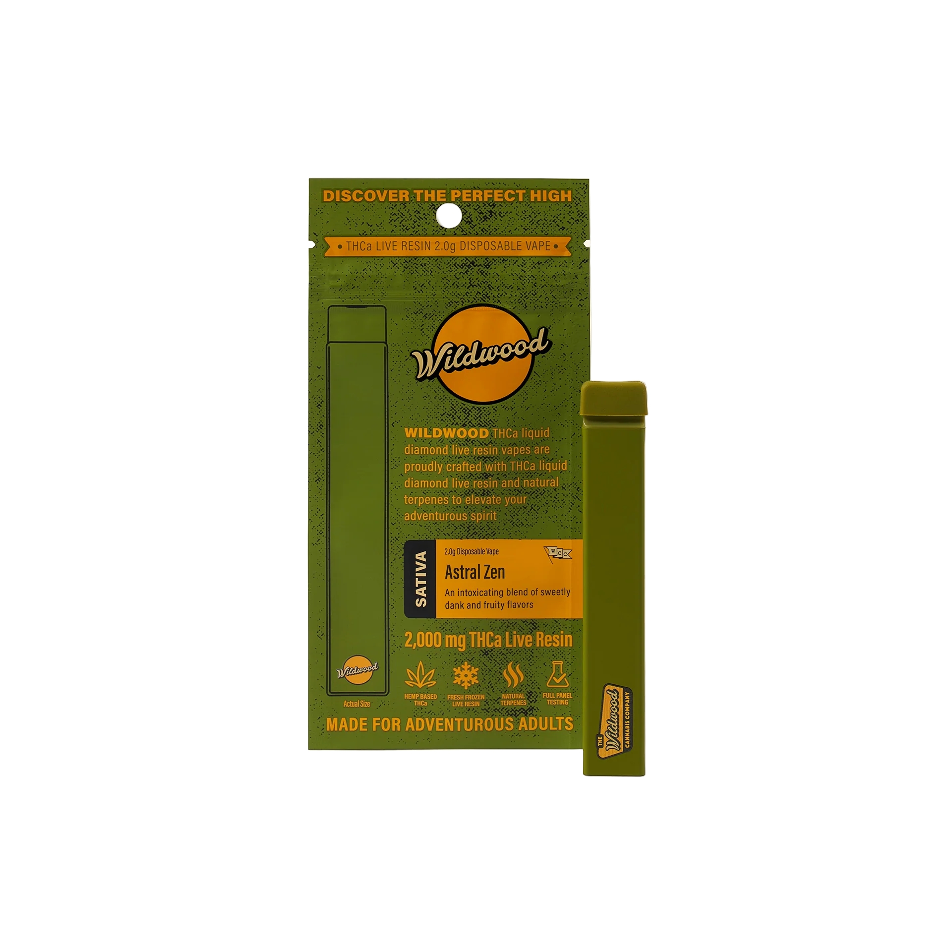 Wildwood - Disposable Vape 2g  EVERY DAZE SATURDAY