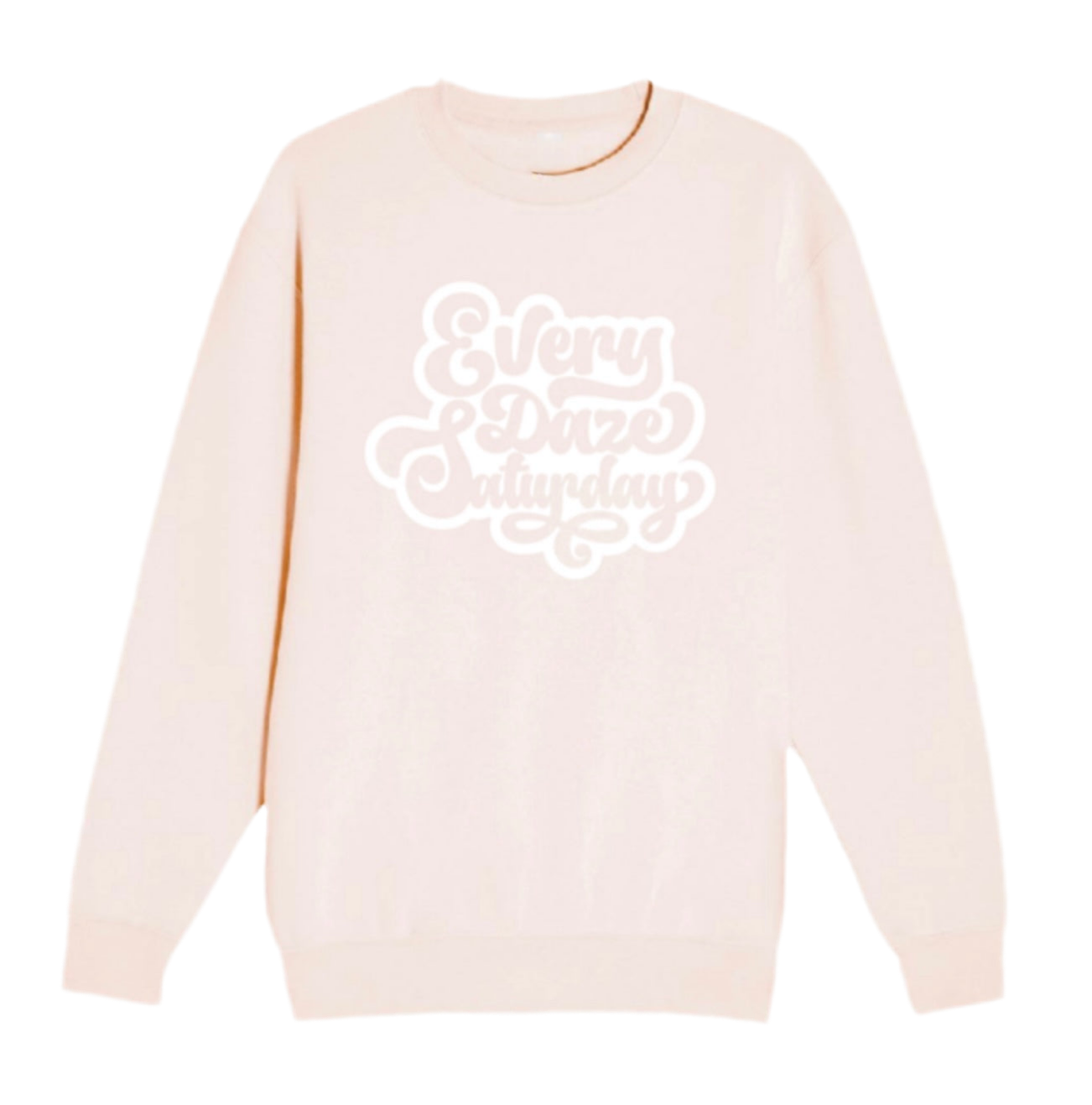 Crewneck Sweater - White Logo