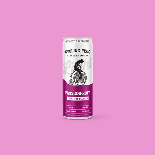 Cycling Frog - THC Seltzer - 2mg THC : 4mg CBD