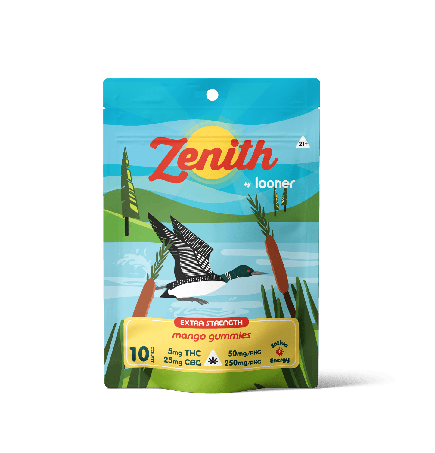 Looner - Zenith Gummies - 5mg THC + 25mg CBG
