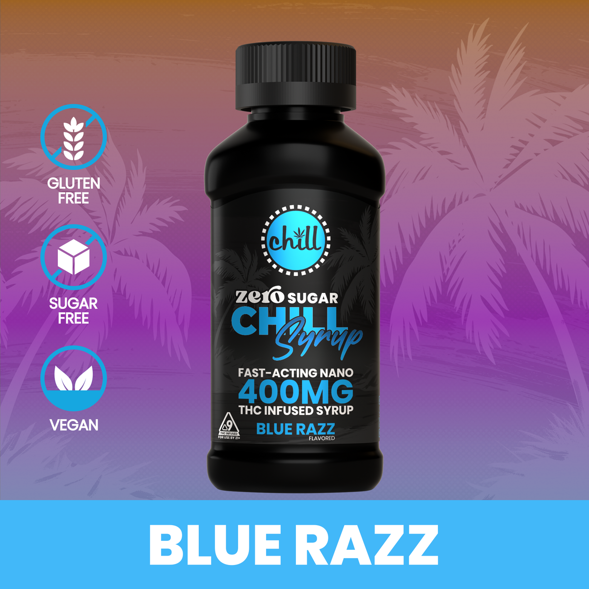 Chill Medicated - THC Syrup - 400mg