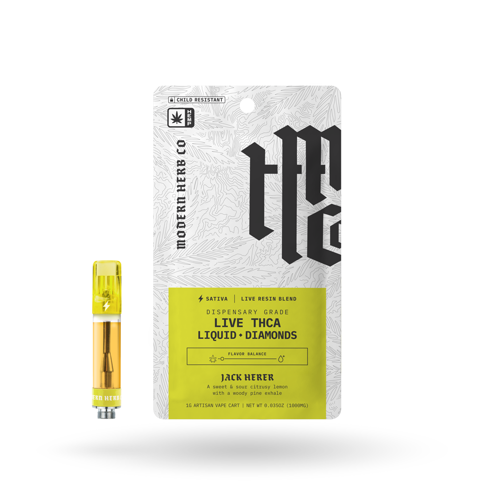 Modern Herb Co - Live Resin Liquid Diamonds Cart - 1g