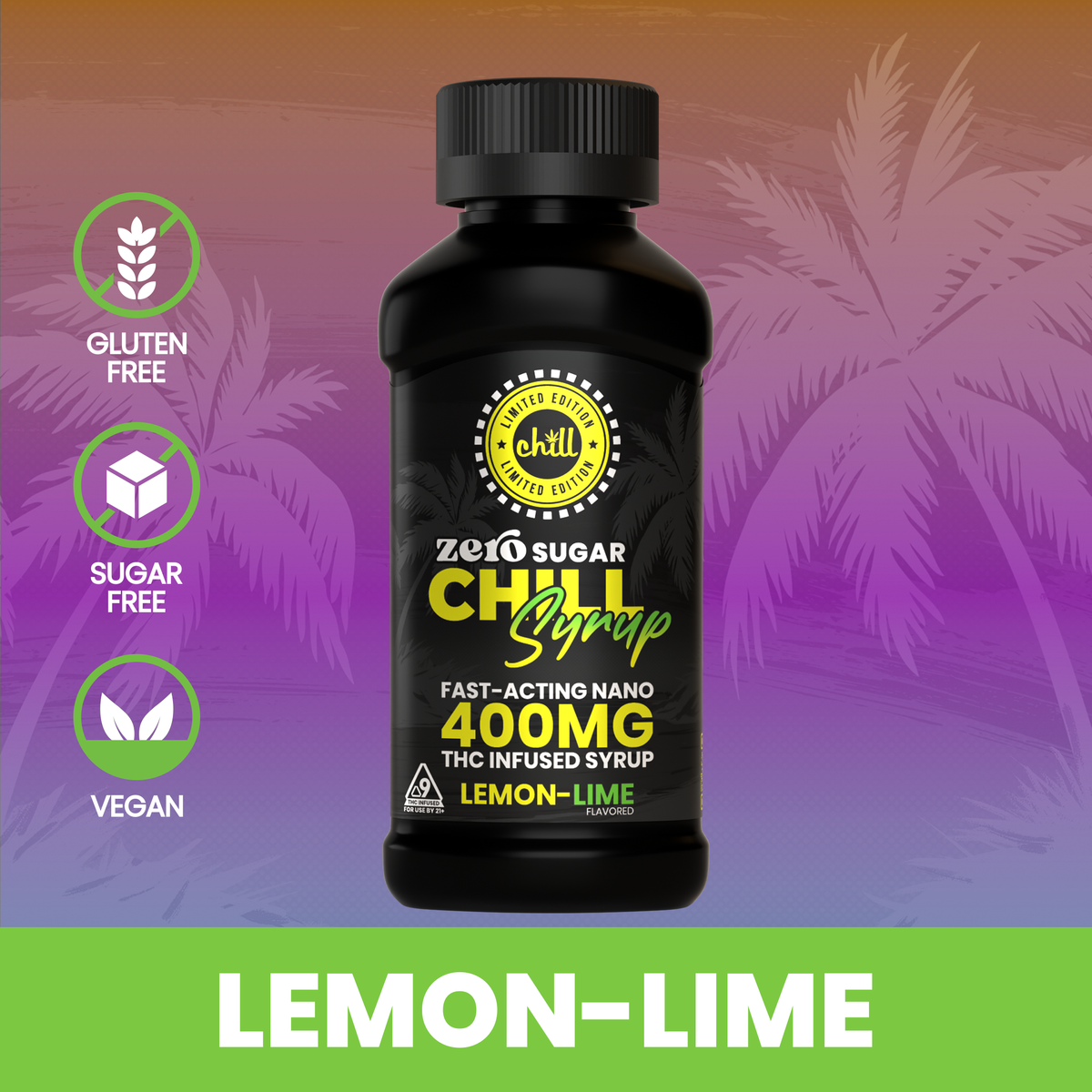 Chill Medicated - THC Syrup - 400mg