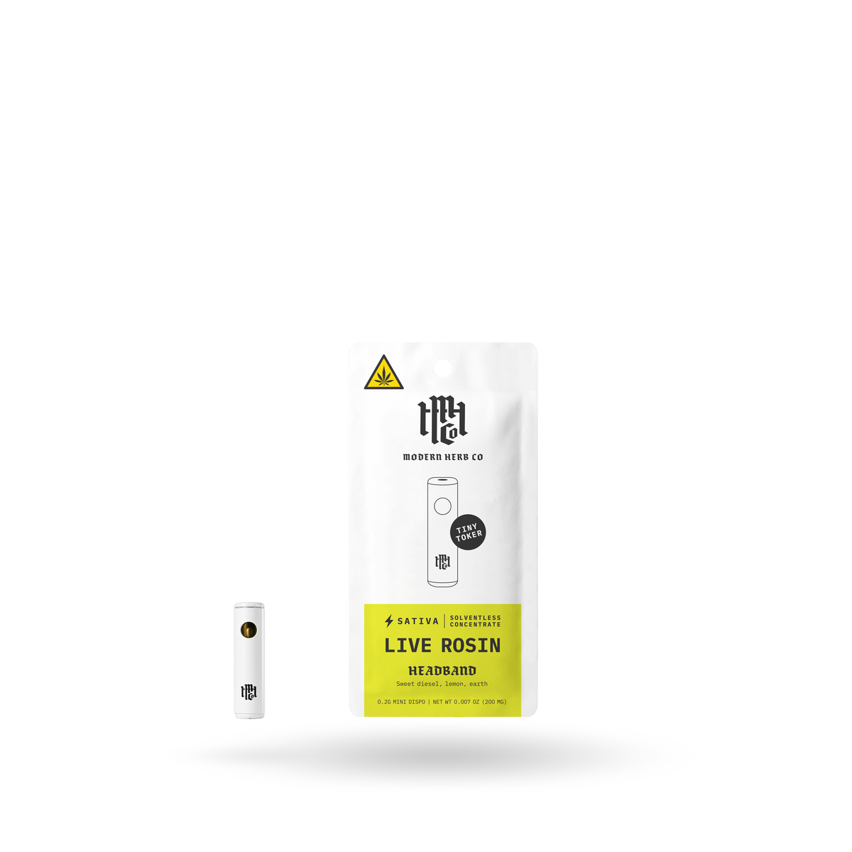Modern Herb Co. - Live Rosin Tiny Toker Vape - 0.2g