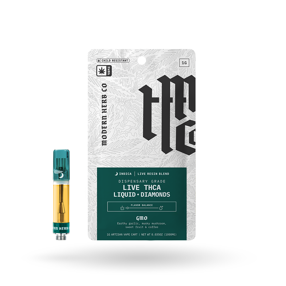 Modern Herb Co - Live Resin Liquid Diamonds Cart - 1g