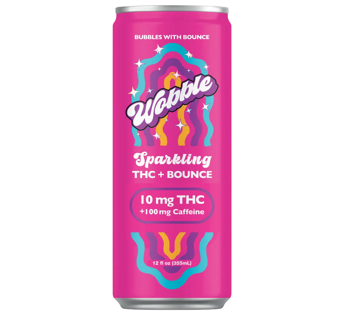 Wobble -  10mg THC Seltzer w/ Caffiene