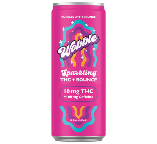 Wobble -  10mg THC Seltzer w/ Caffiene