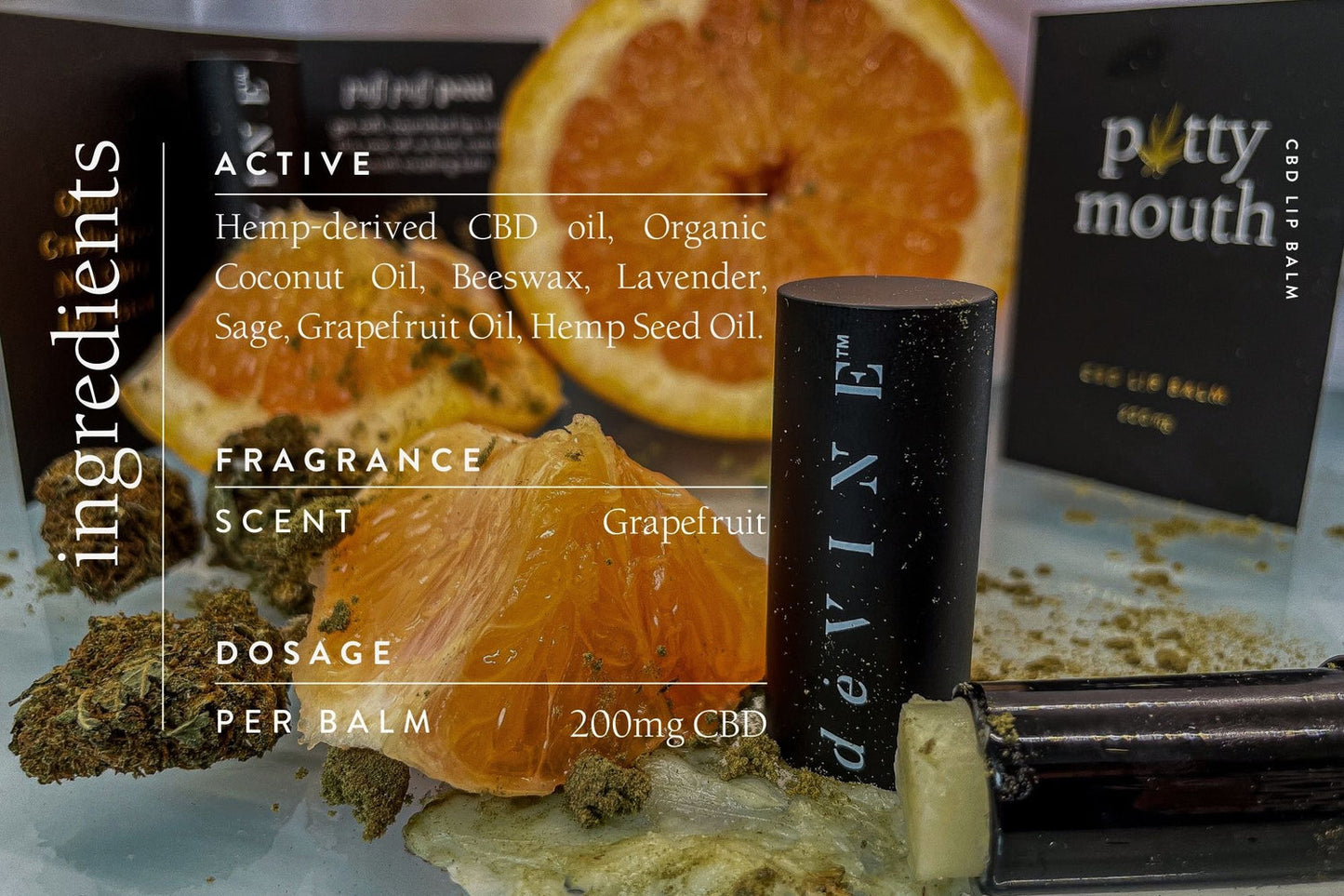 déVINE - Potty Mouth Lip Balm