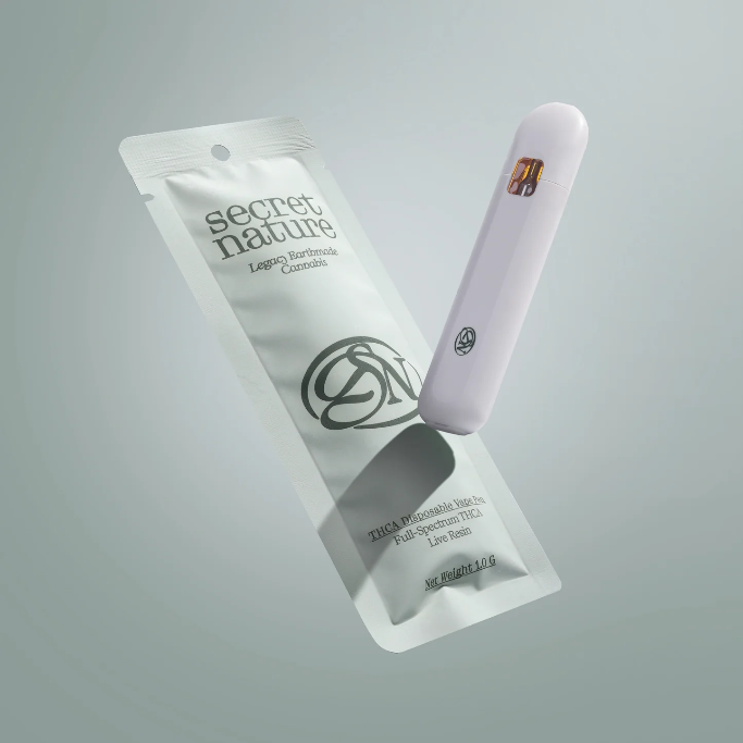 Secret Nature - THCA Disposable Vape - 1g Live Resin