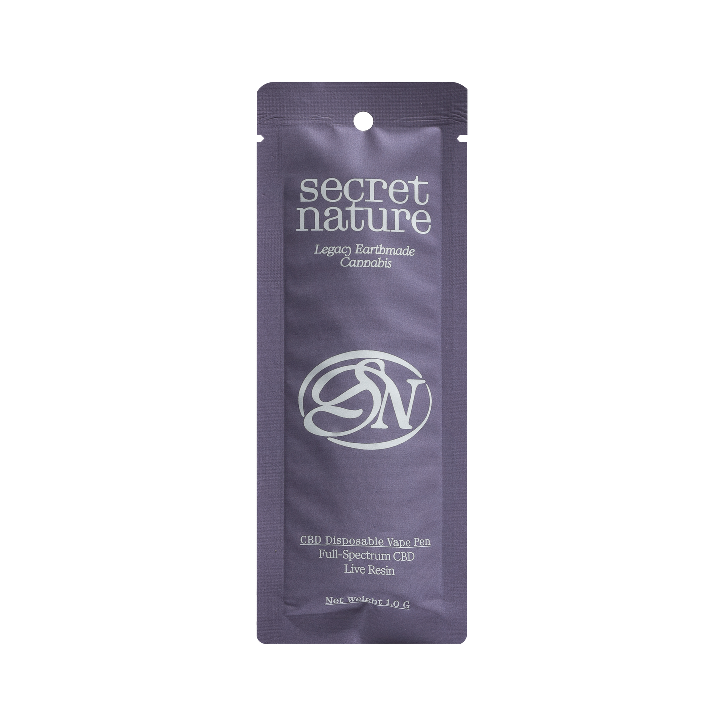 Secret Nature - CBD Disposable Vape - 1g