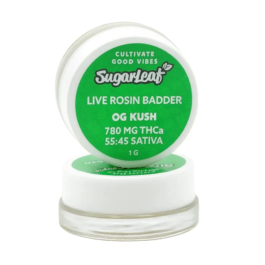 Sugarleaf - Live Rosin Badder - 1g
