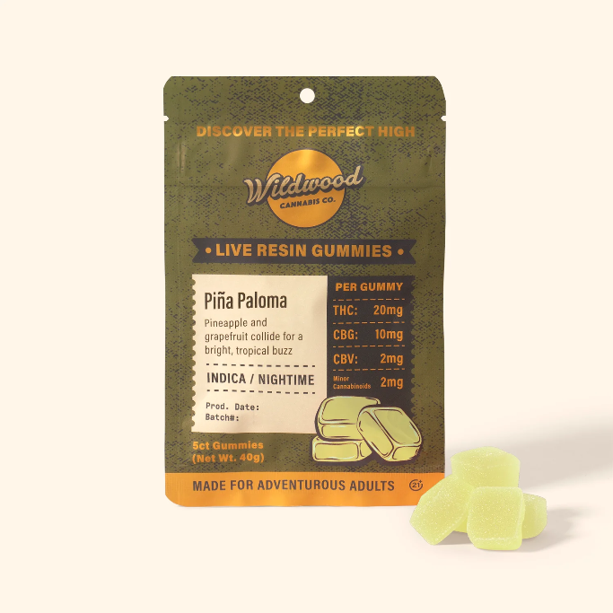 Wildwood - THC Live Resin Gummies - 20mg