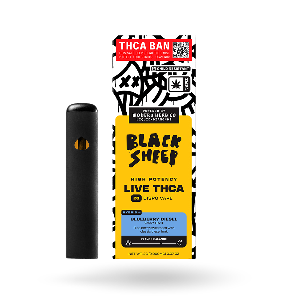 Black Sheep - Liquid Diamonds Disposable Vape - 2g