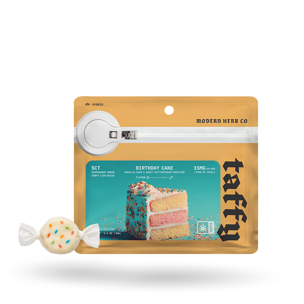 Modern Herb Co. - Live Resin D9 Taffy - 15mg