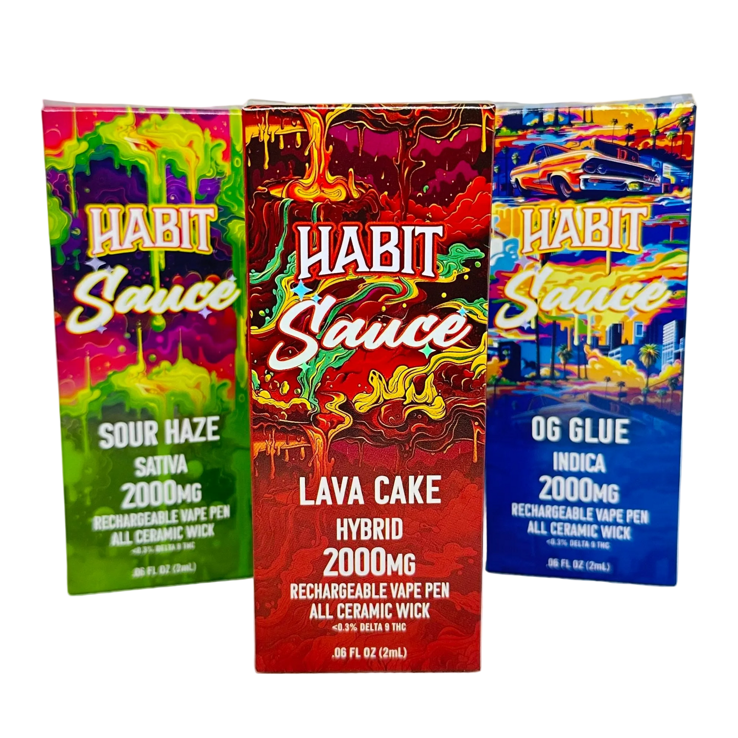 Habit - THCA Sauce Disposable Vape - 2g
