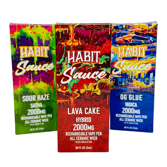 Habit - THCA Sauce Disposable Vape - 2g