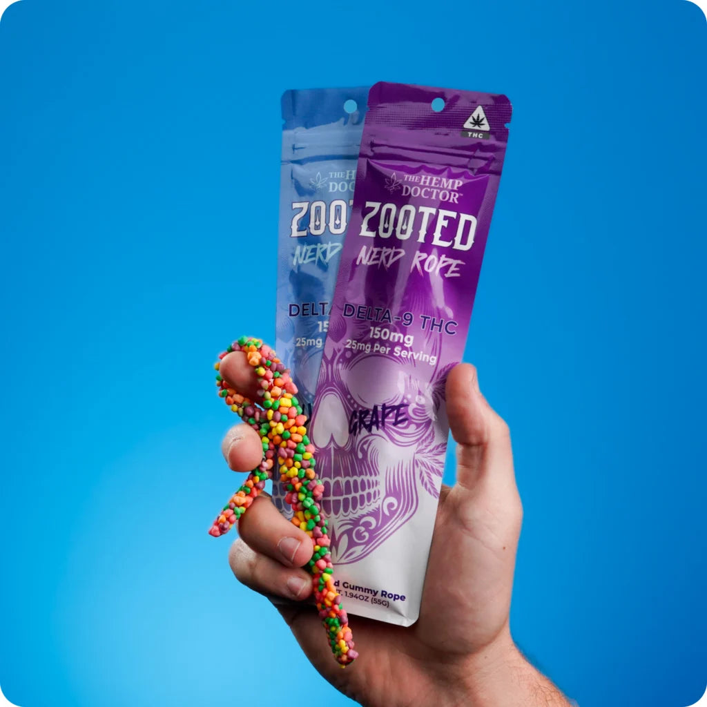 Zooted - THC Nerd Rope - 150mg