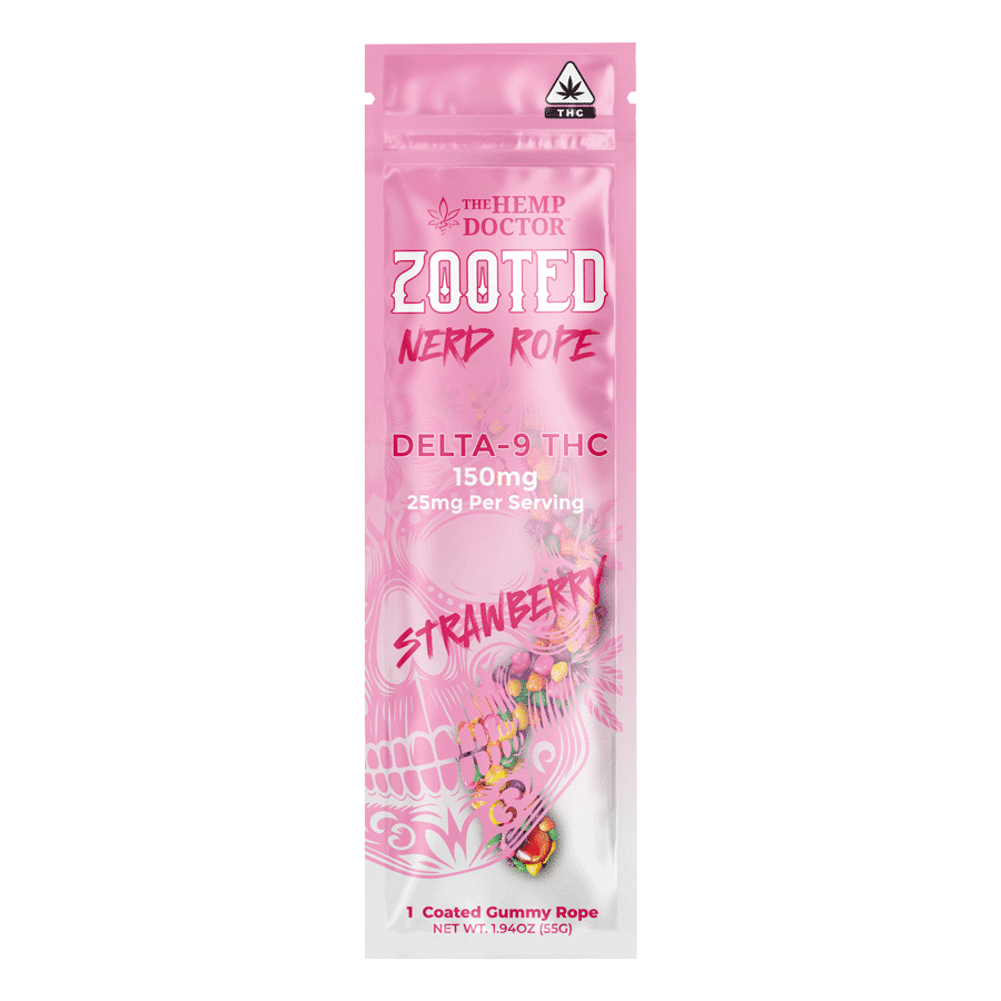 Zooted - THC Nerd Rope - 150mg