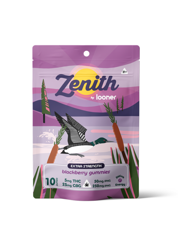 Looner - Zenith Gummies - 5mg THC + 25mg CBG
