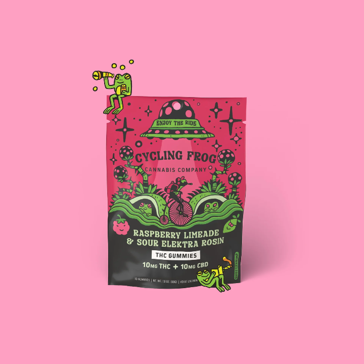 Cycling Frog - 1:1 Rosin Gummies - 10mg