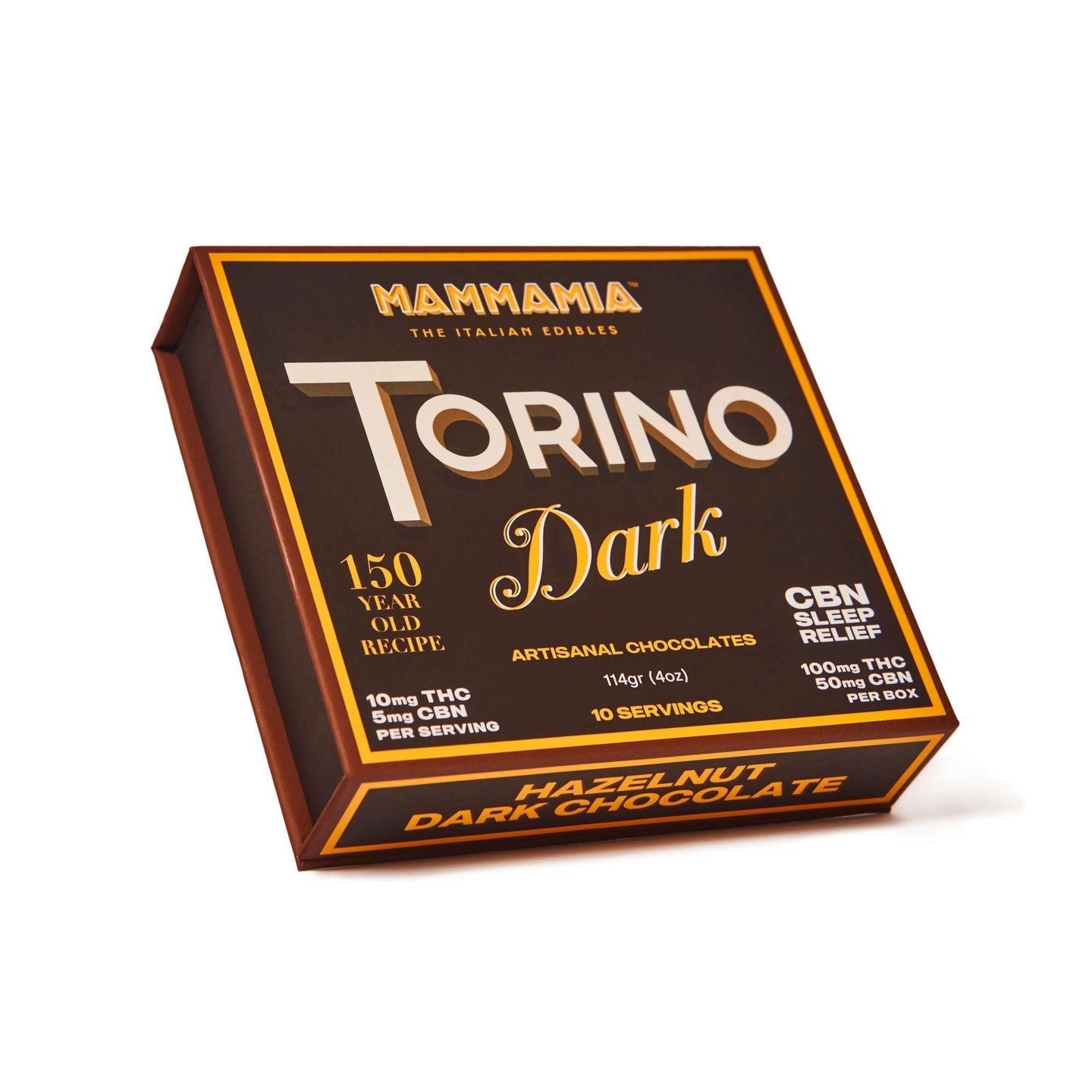MAMMAMIA - Torino Artisanal Chocolates - 10mg THC : 5mg CBN