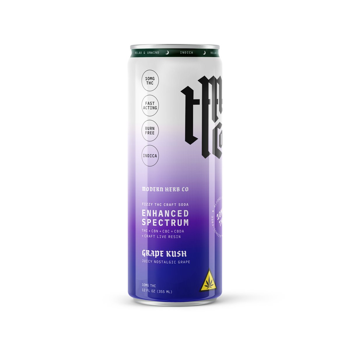 Modern Herb Co. - THC Craft Soda - 10mg