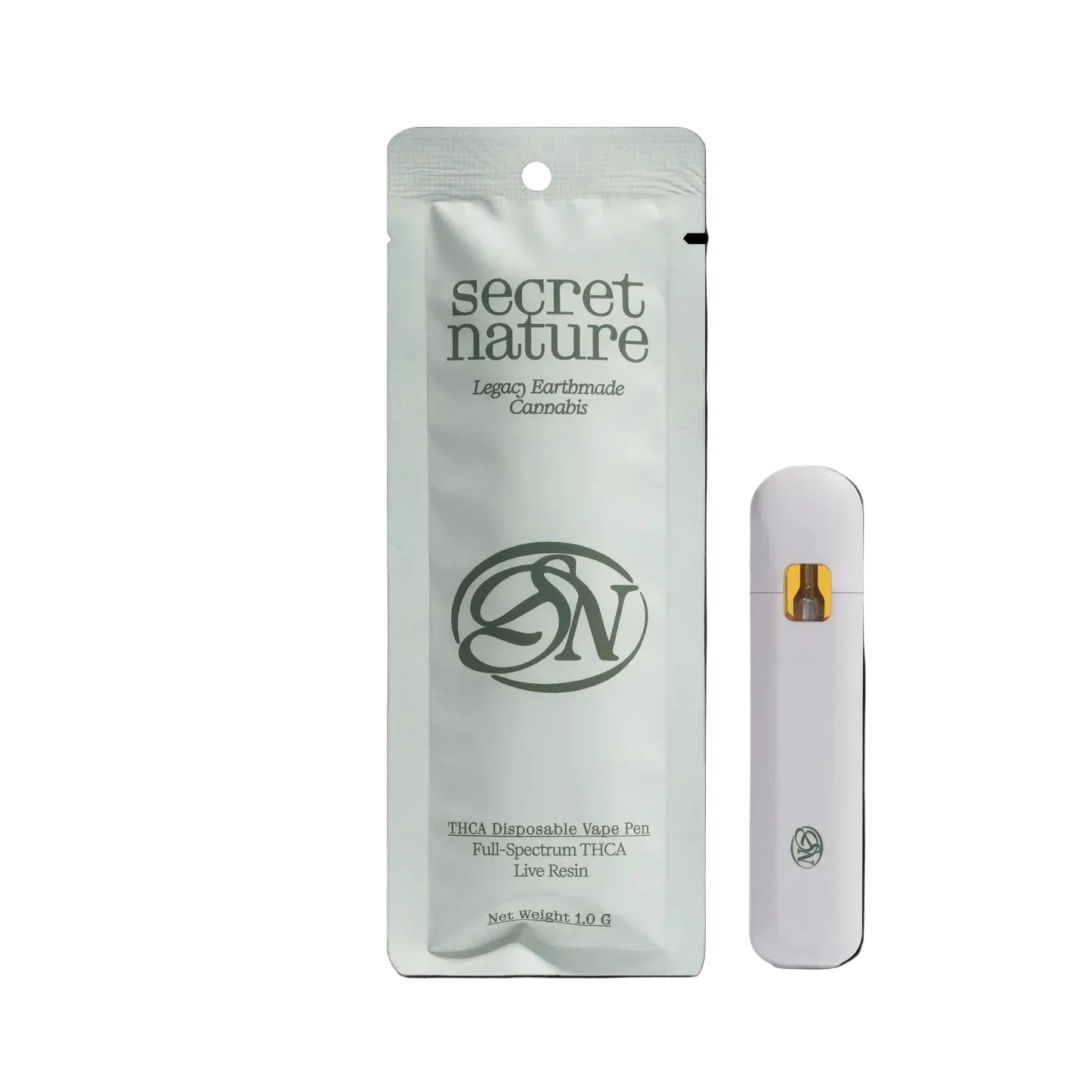 Secret Nature - THCA Disposable Vape - 1g Live Resin