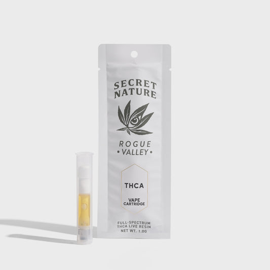Secret Nature - THCA Cartridges - 1g Live Resin