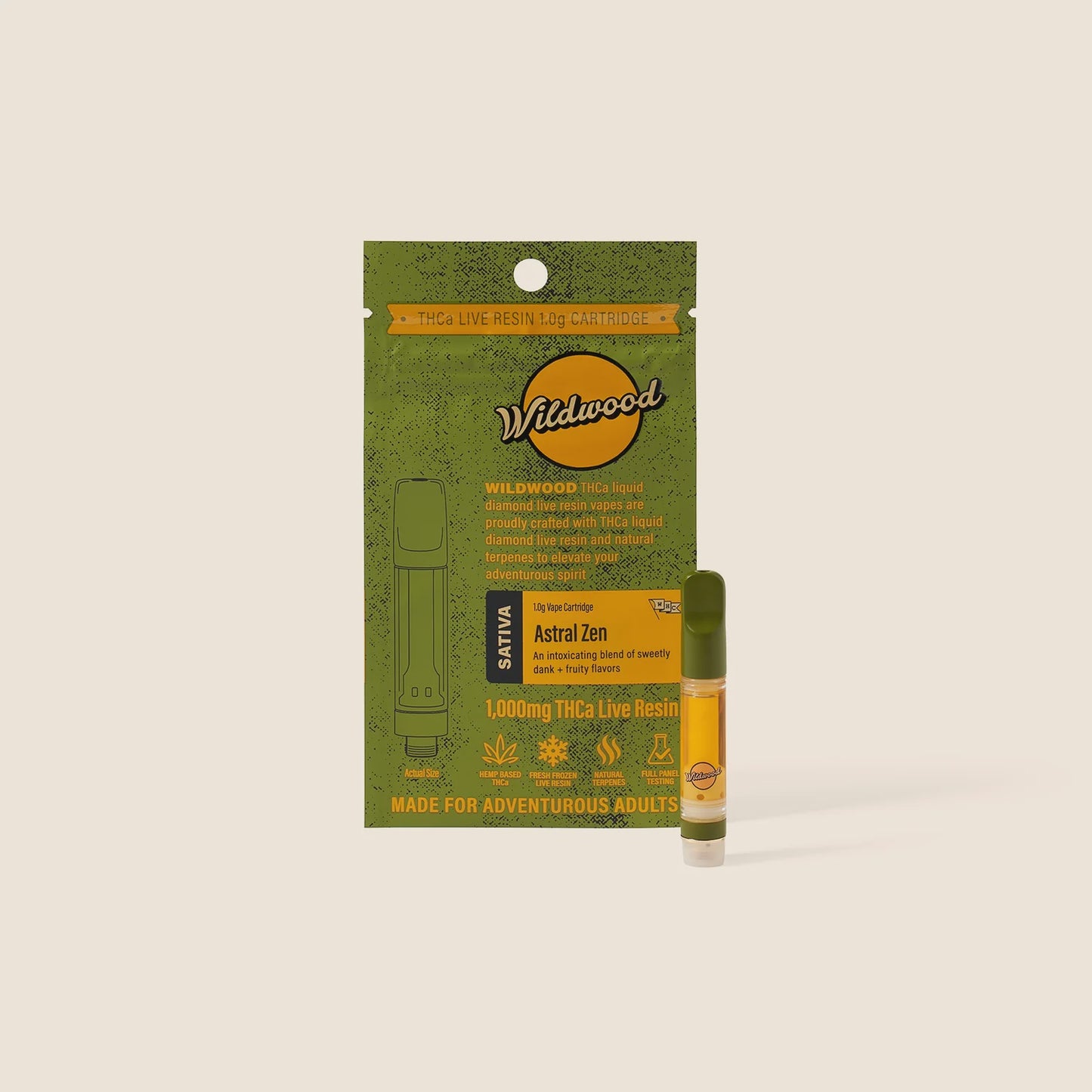 Wildwood - THCA Live Resin Cartridge - 1g