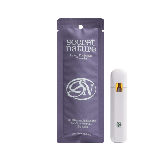 Secret Nature - CBD Disposable Vape - 1g