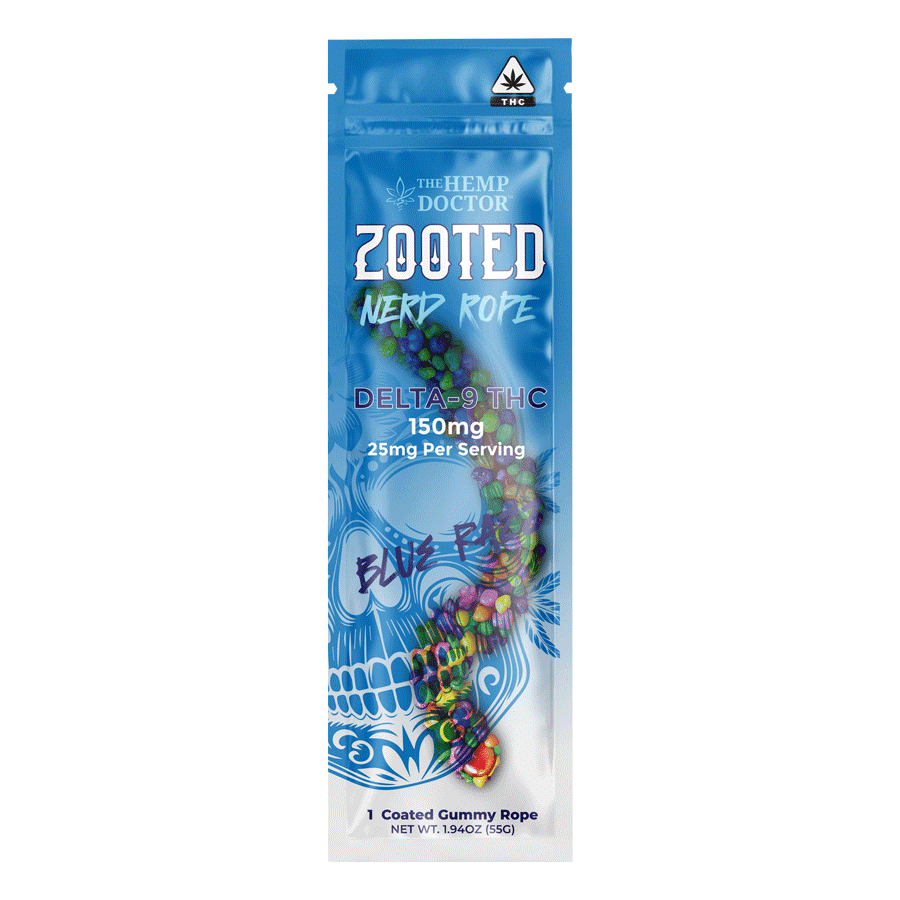 Zooted - THC Nerd Rope - 150mg