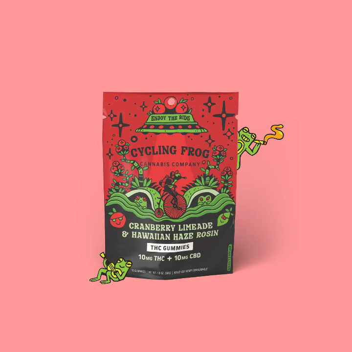 Cycling Frog - 1:1 Rosin Gummies - 10mg