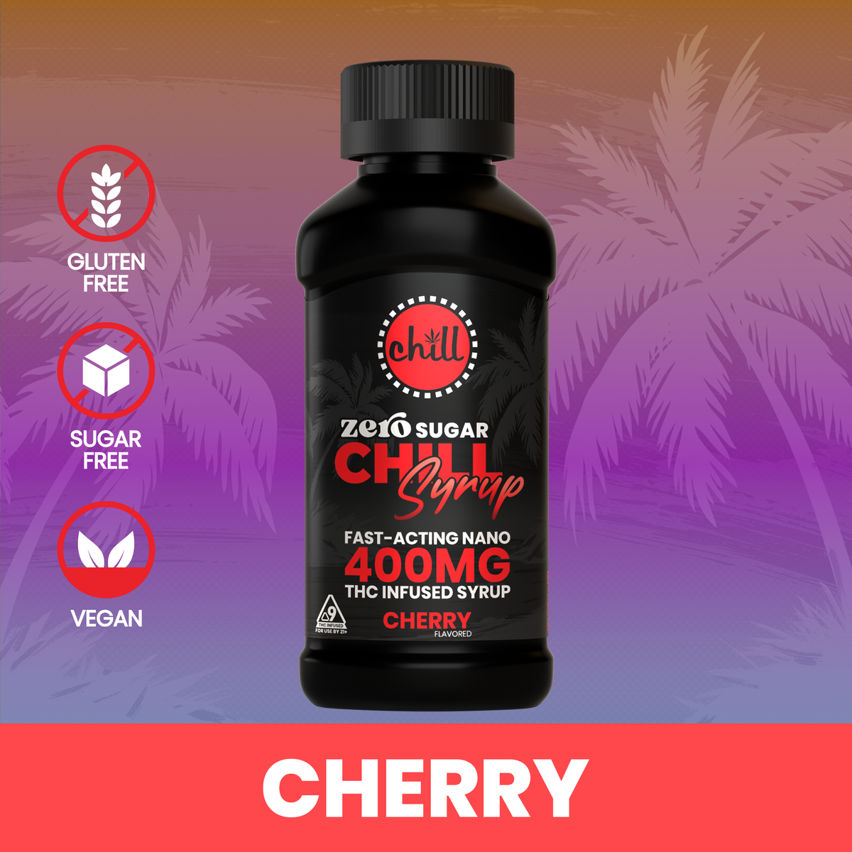 Chill Medicated - THC Syrup - 400mg